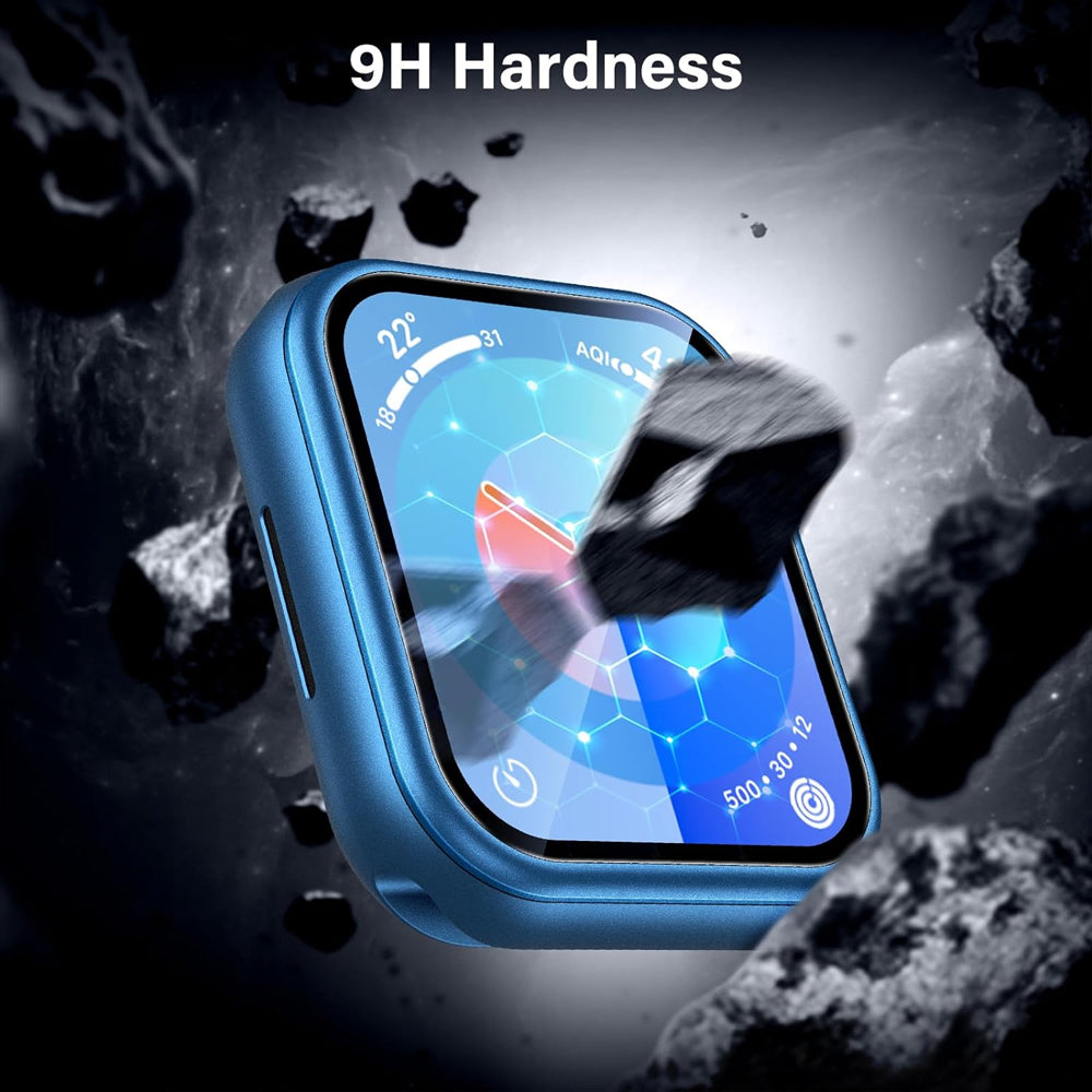 Apple Watch 41mm Glass Screen Protector Alignment Kit by SwiftShield (2 Pack - Blue)